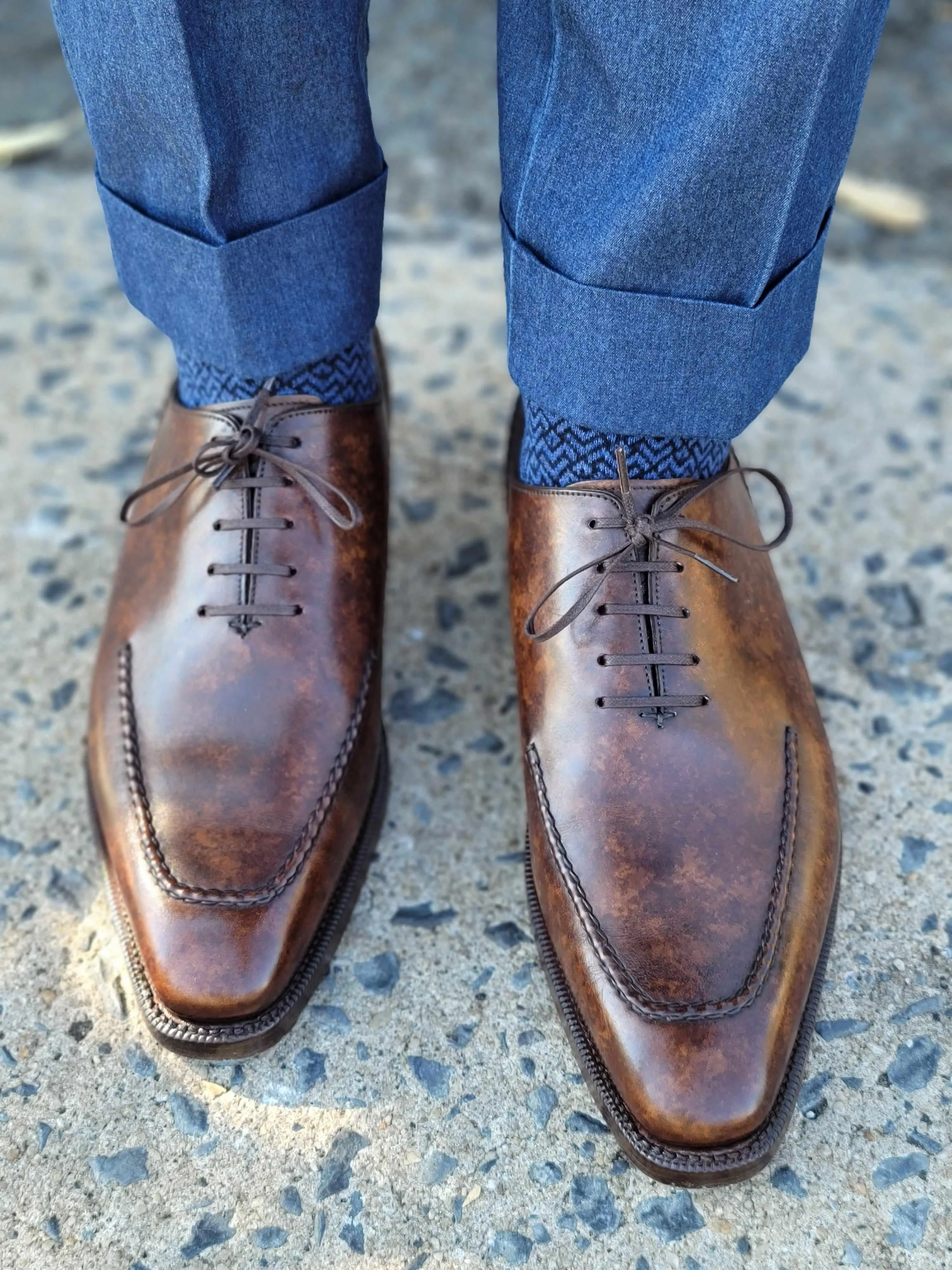 Whittier - Kupfer Marmor Patina