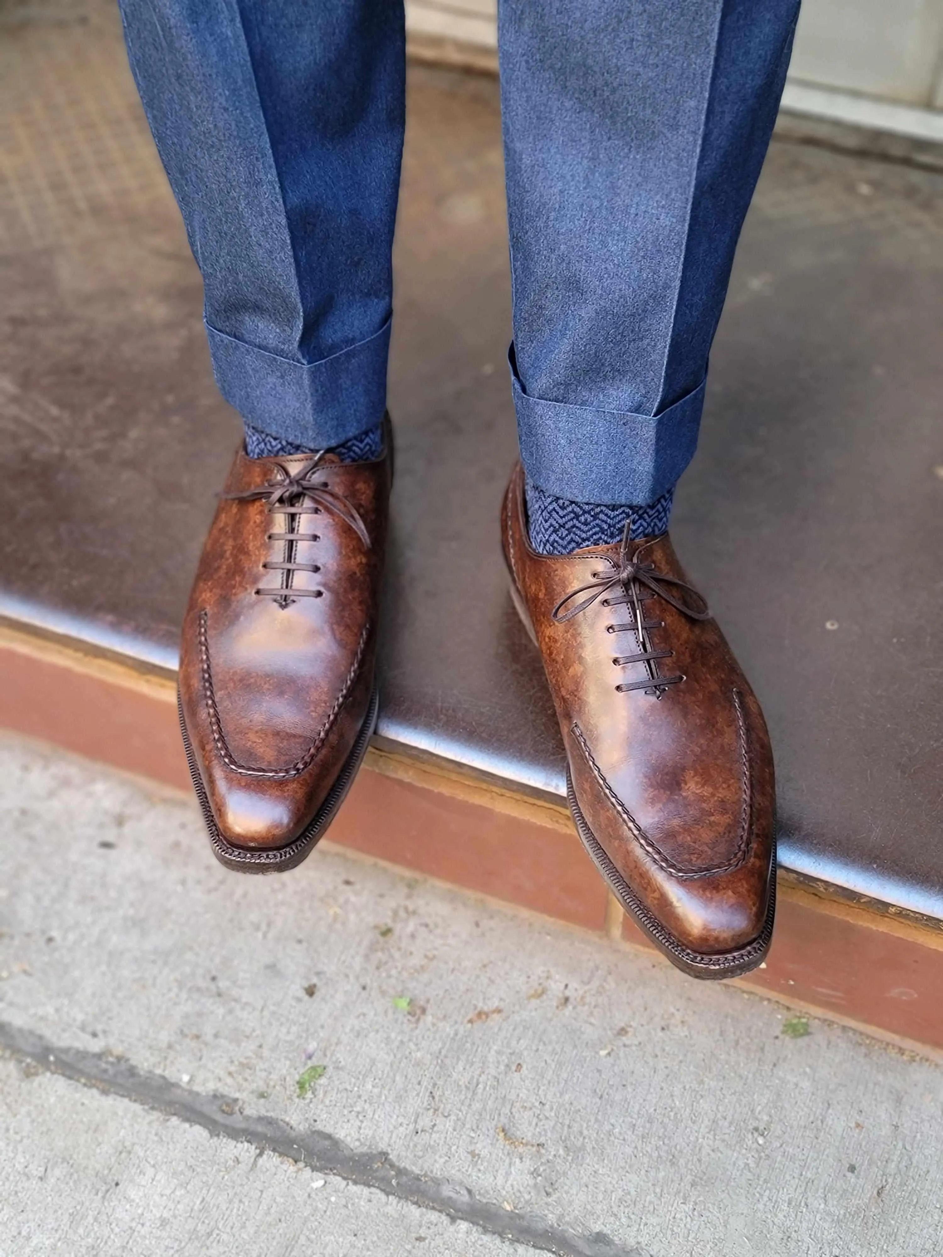 Whittier - Kupfer Marmor Patina