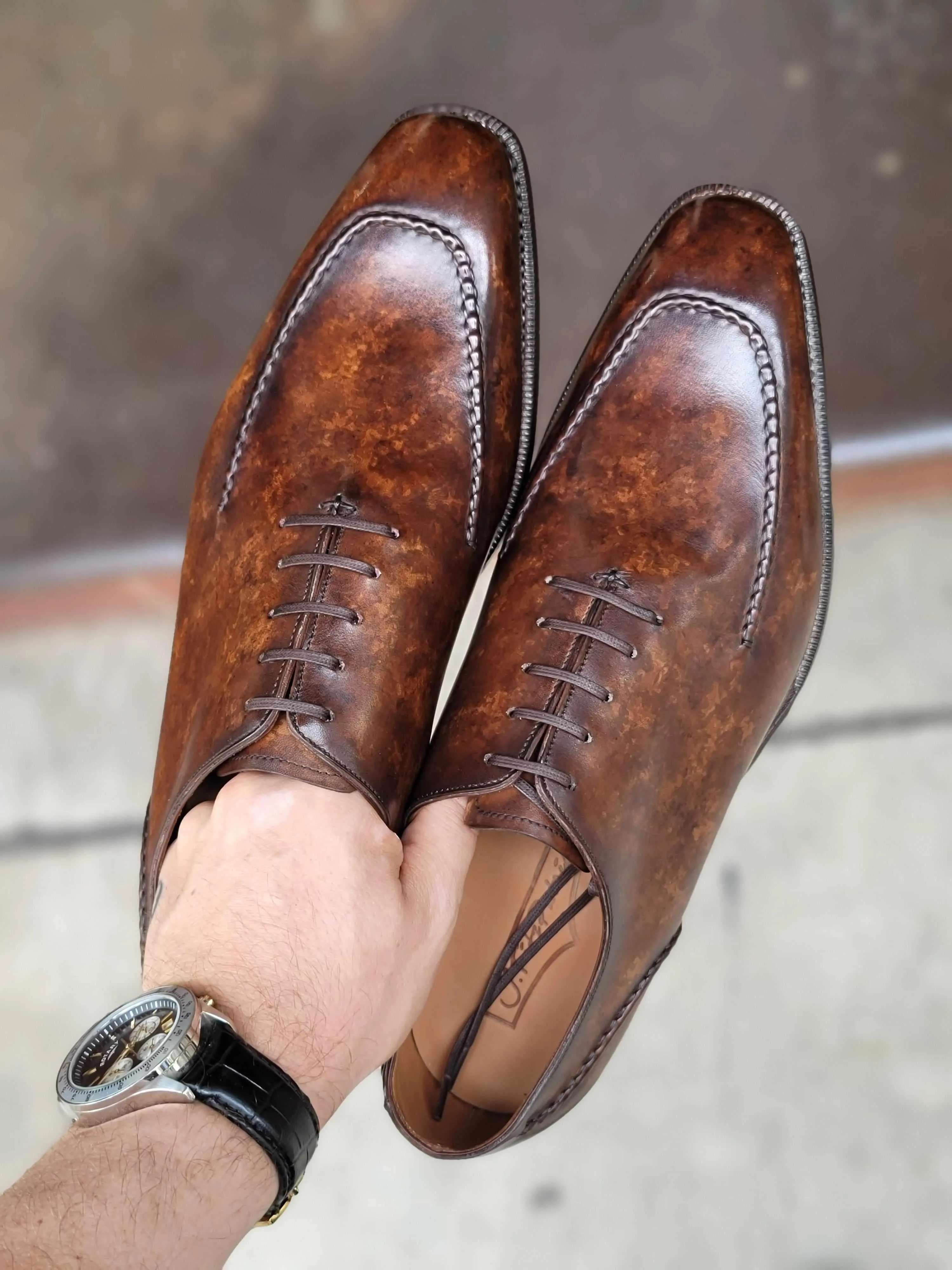 Whittier - Kupfer Marmor Patina