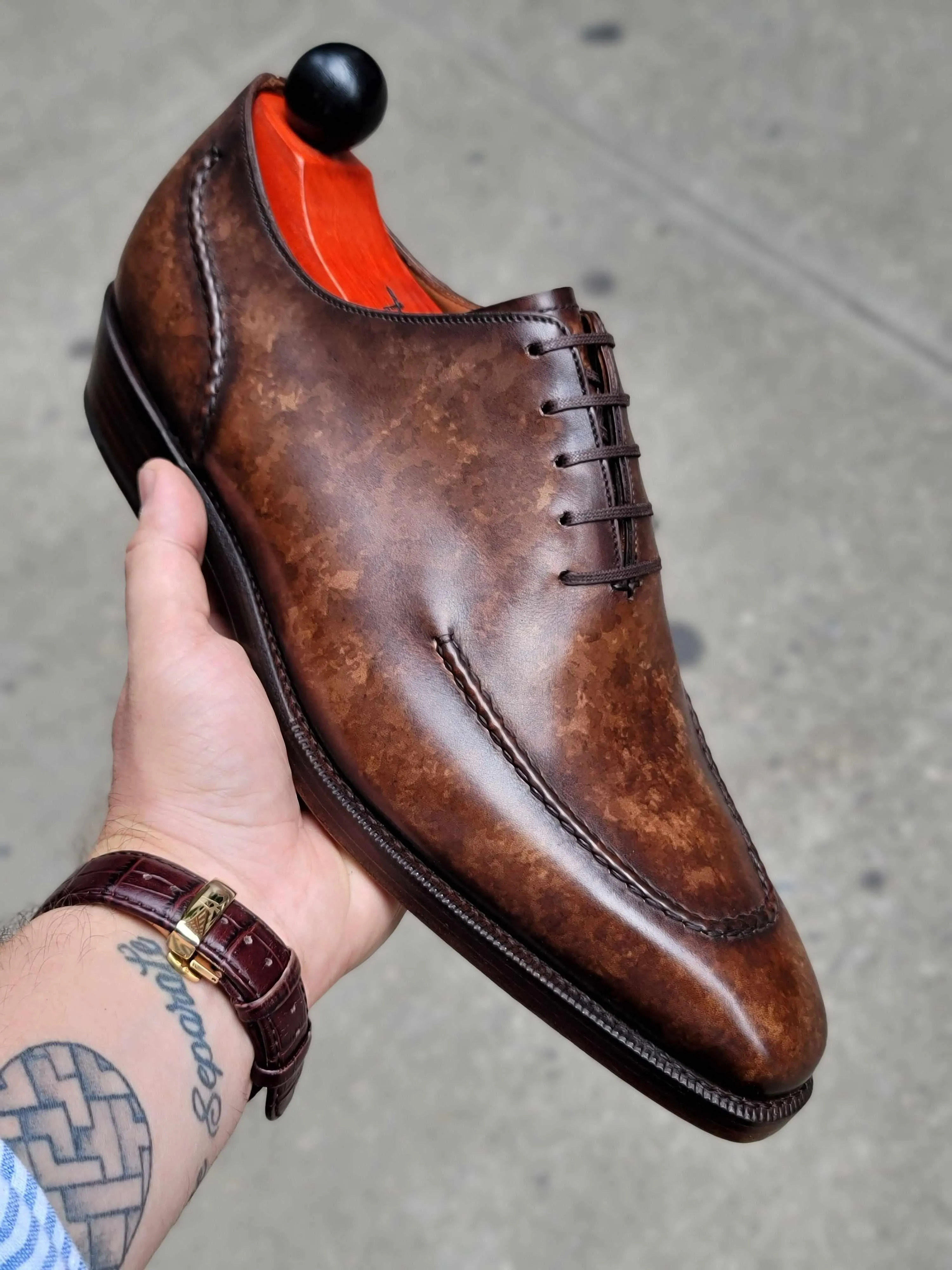 Whittier - Kupfer Marmor Patina