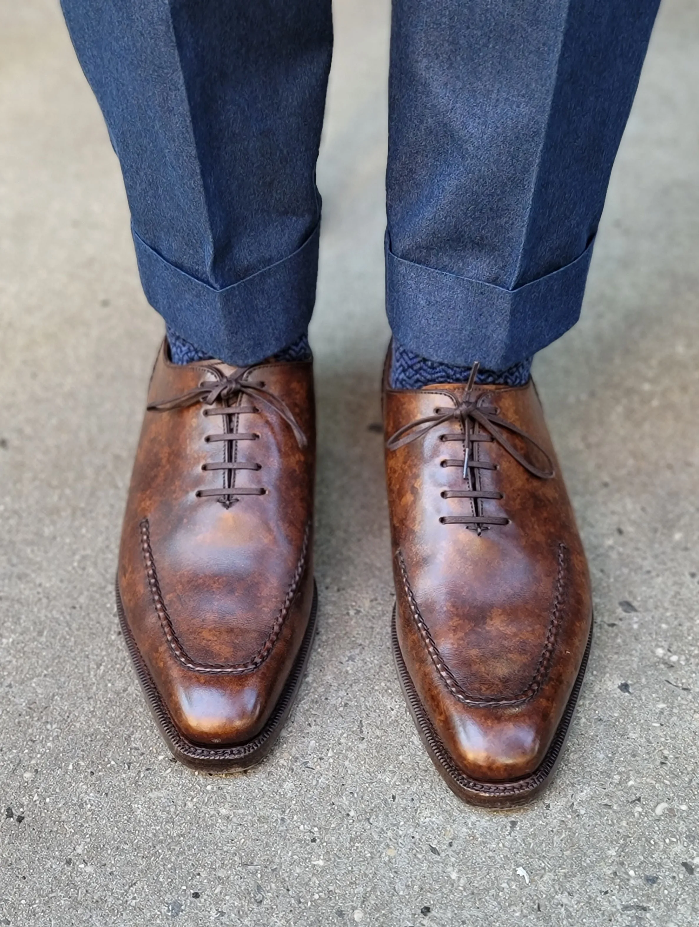 Whittier - Kupfer Marmor Patina