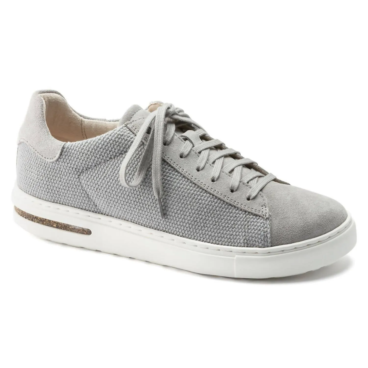 Damens Bend Low Sneaker - Schmale Weite in Walgrau