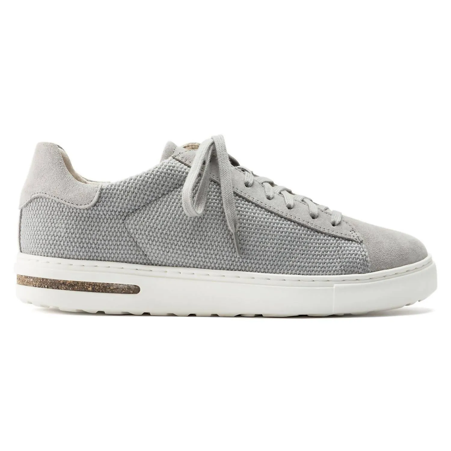 Damens Bend Low Sneaker - Schmale Weite in Walgrau