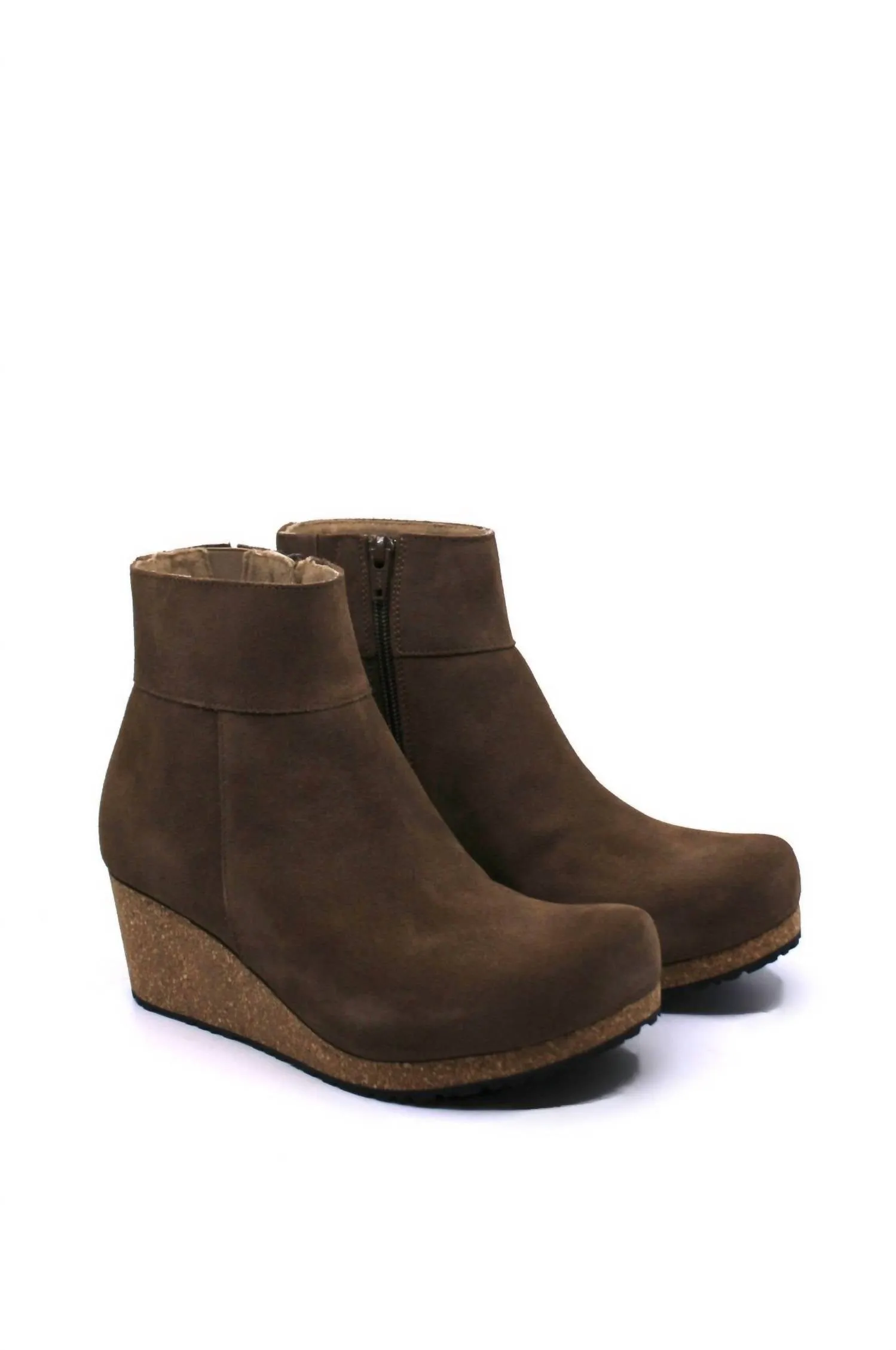 Damen Ebba Stiefel - Mittel/schmal in Dunkeltee