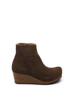 Damen Ebba Stiefel - Mittel/schmal in Dunkeltee