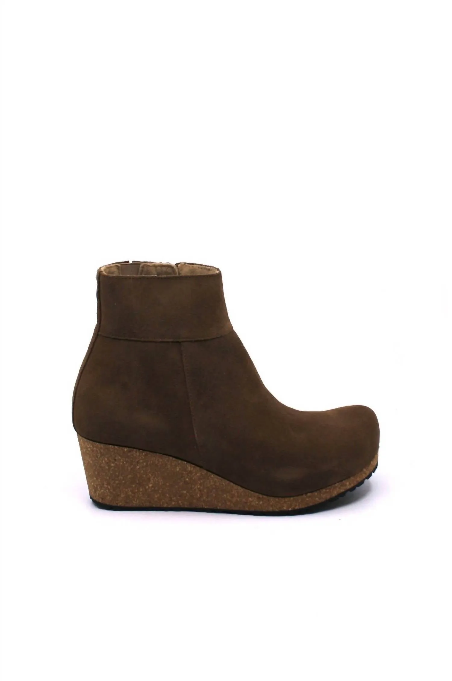 Damen Ebba Stiefel - Mittel/schmal in Dunkeltee
