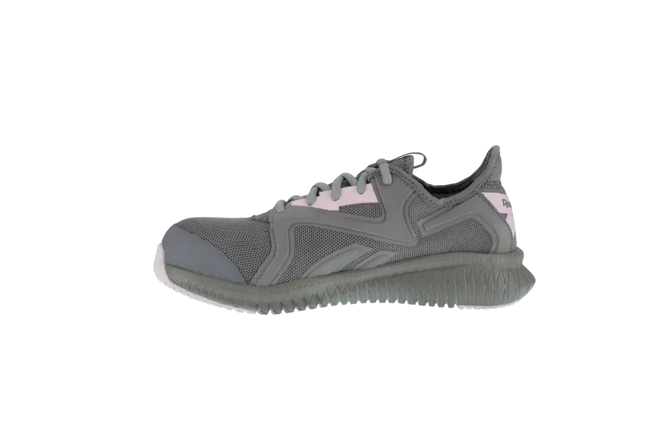 Frauen Flexagon 3.0 Arbeitsschuhe mit Composite-Kappe Grau/Rosa