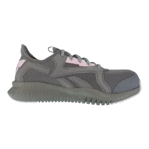 Frauen Flexagon 3.0 Arbeitsschuhe mit Composite-Kappe Grau/Rosa