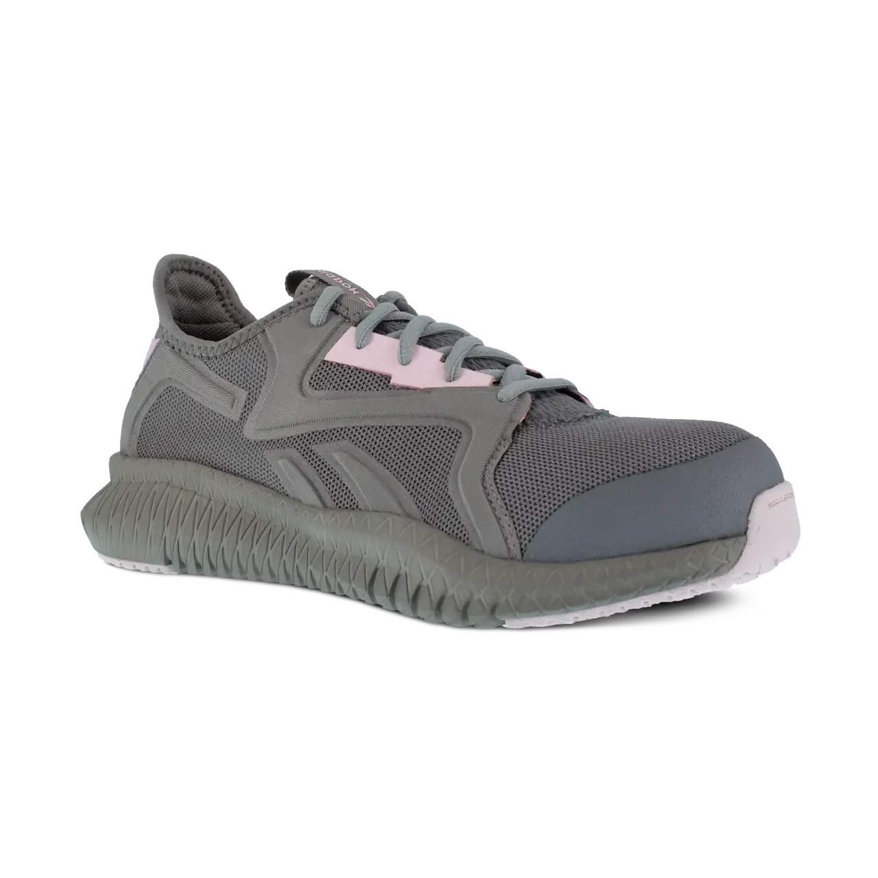 Frauen Flexagon 3.0 Arbeitsschuhe mit Composite-Kappe Grau/Rosa