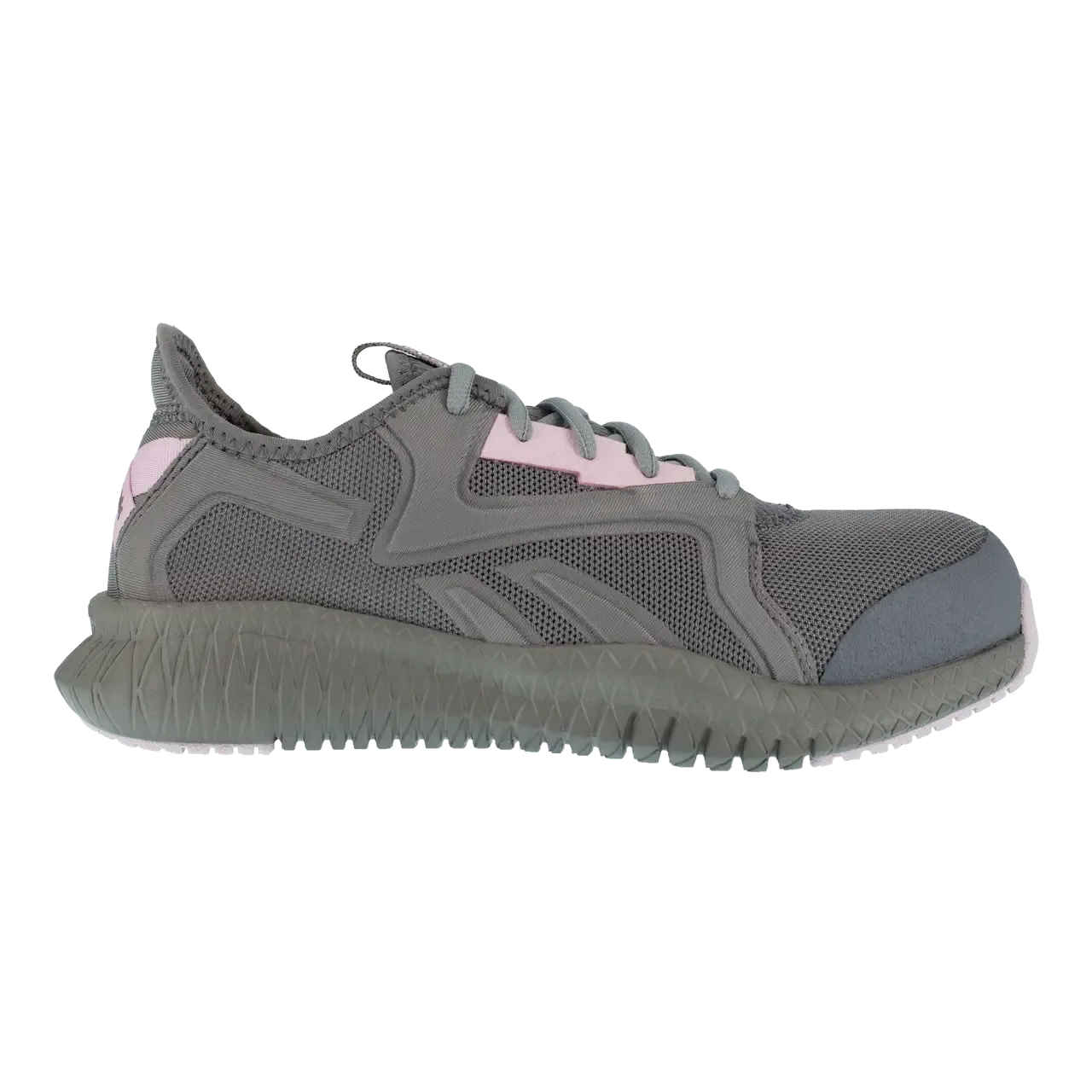 Frauen Flexagon 3.0 Arbeitsschuhe mit Composite-Kappe Grau/Rosa