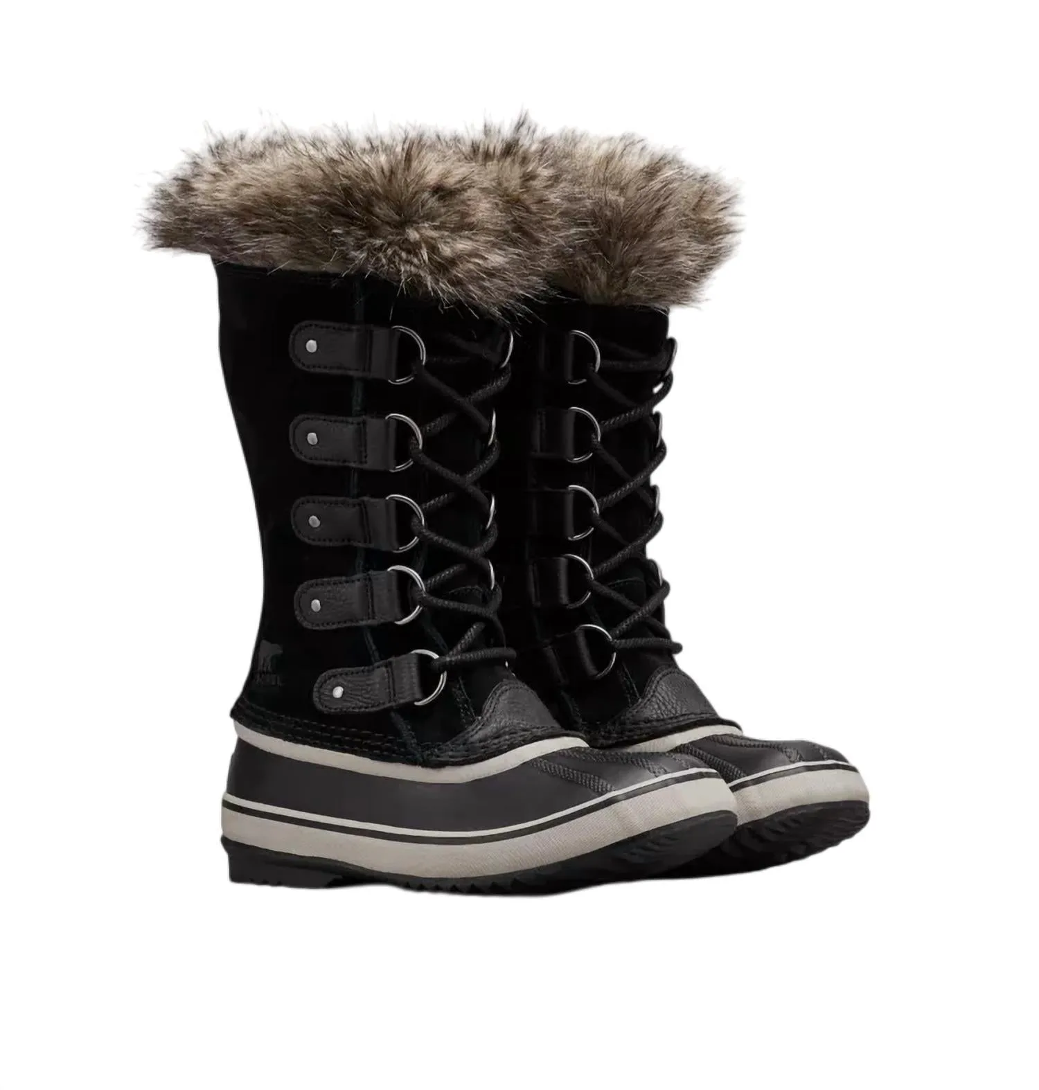 ECCO Damen Joan Of Arctic (-25°F) Winterstiefel in Schwarz/Steinbruch