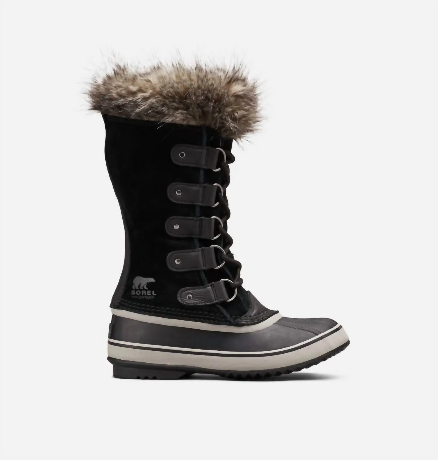 ECCO Damen Joan Of Arctic (-25°F) Winterstiefel in Schwarz/Steinbruch