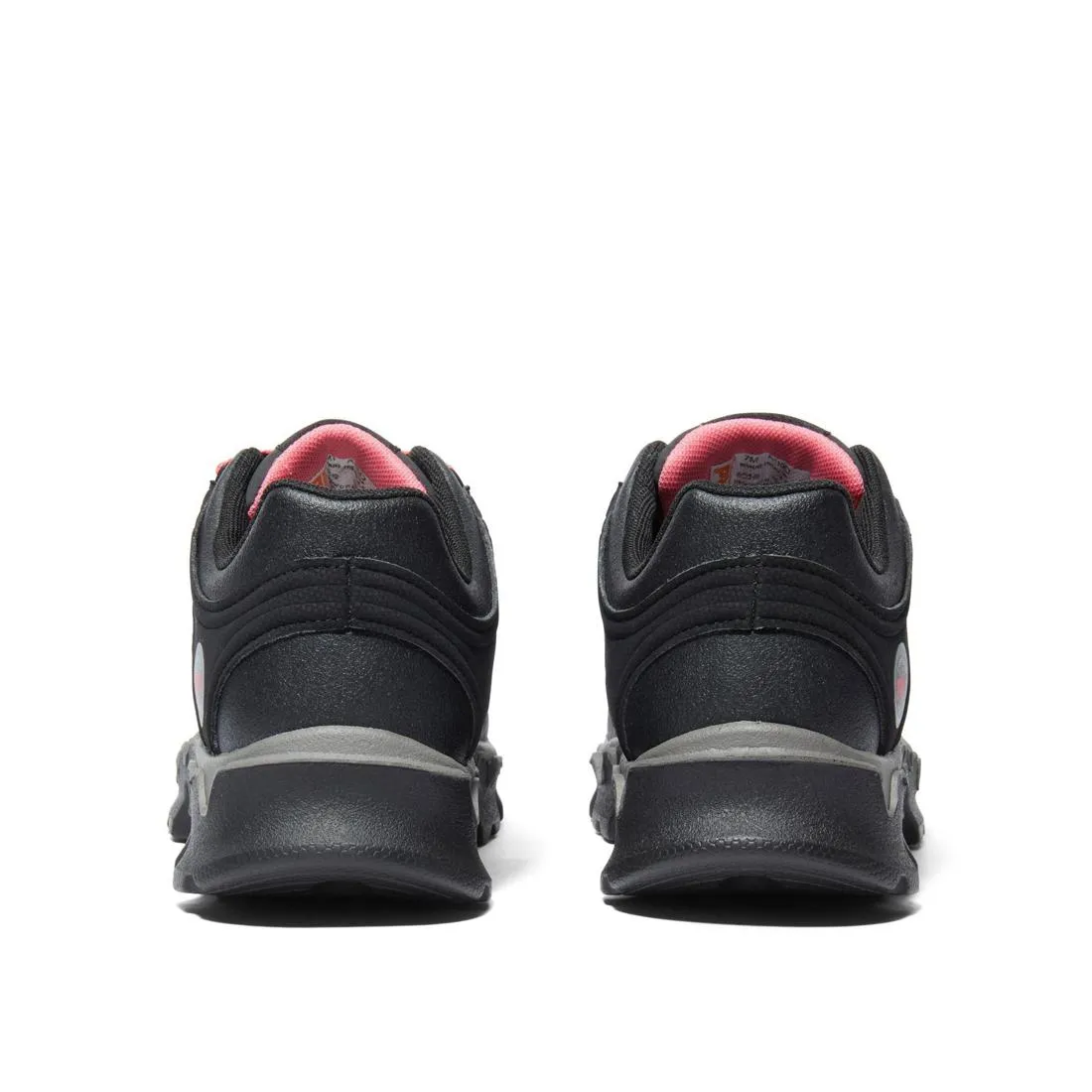 Damen Powertrain Sport Arbeitsschuh mit Stahlkappe Schwarz/Rosa