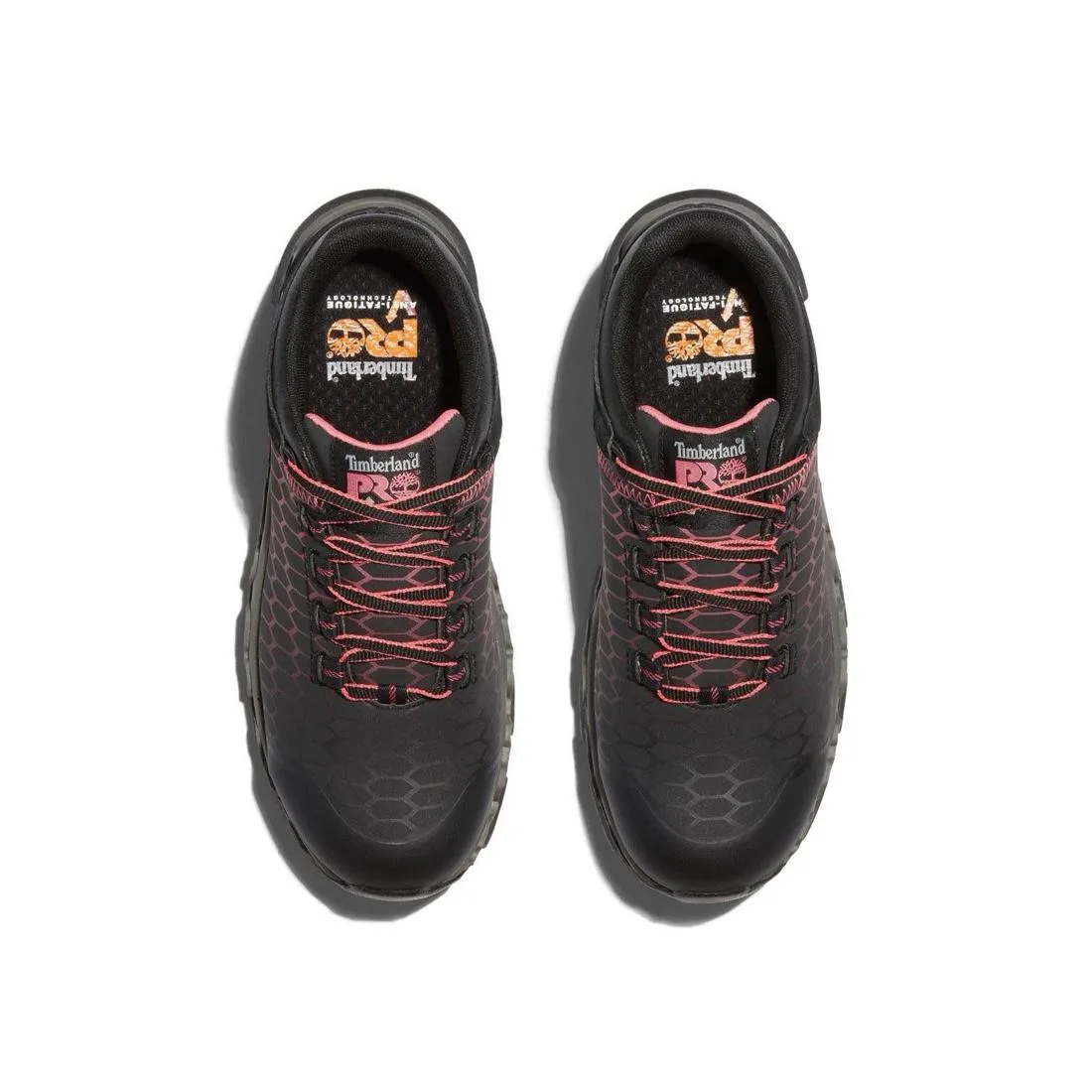 Damen Powertrain Sport Arbeitsschuh mit Stahlkappe Schwarz/Rosa