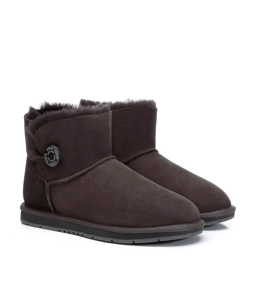 Damen UGG Classic Mini Knopf UGG Schuhe
