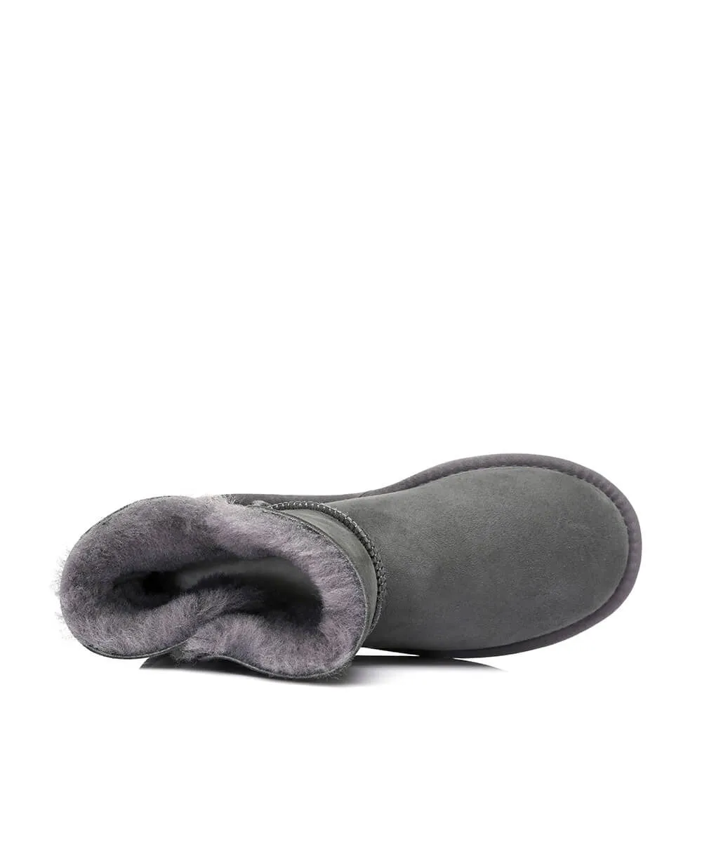 Damen UGG Classic Mini Knopf UGG Schuhe