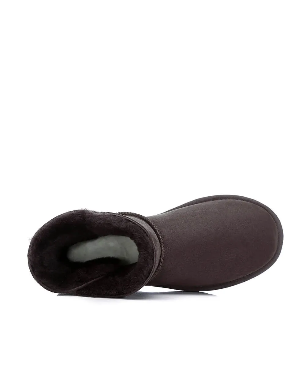 Damen UGG Classic Mini Knopf UGG Schuhe