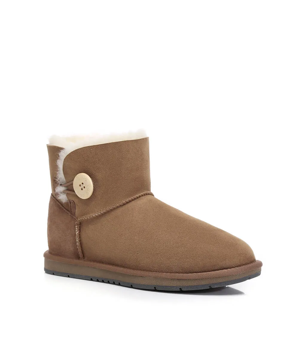 Damen UGG Classic Mini Knopf UGG Schuhe