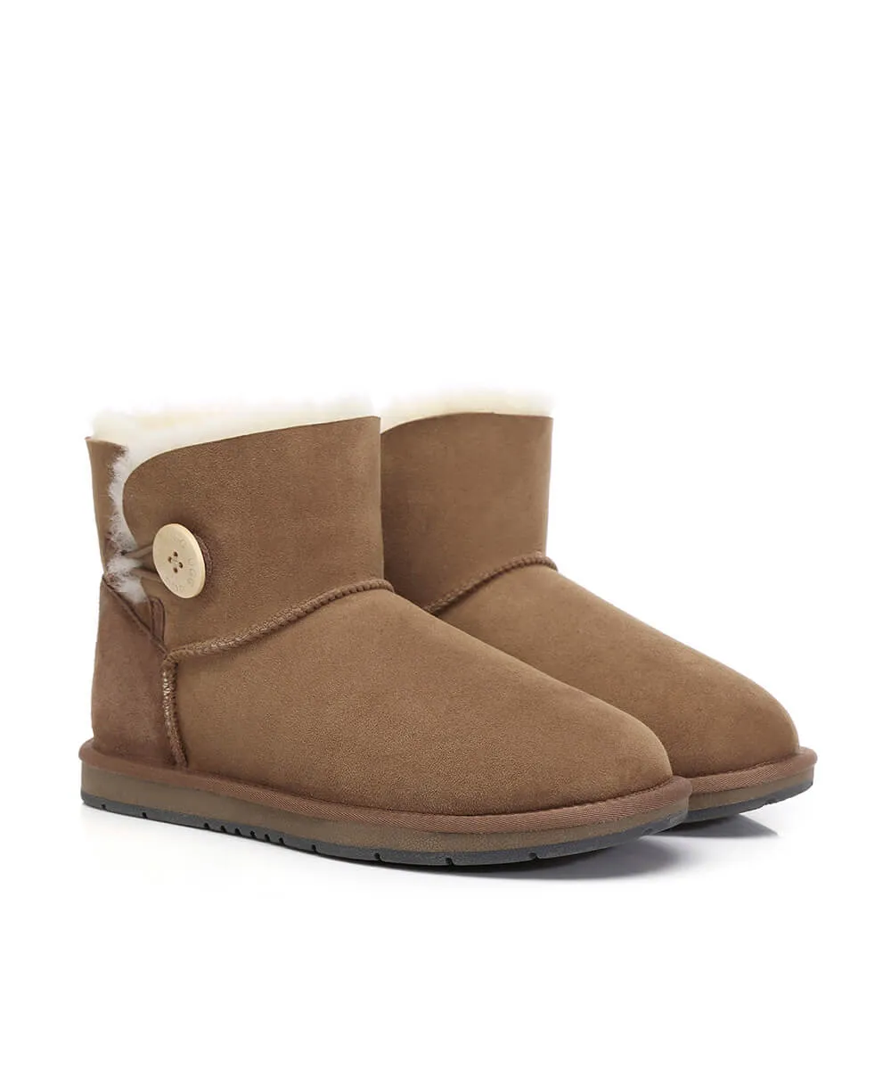 Damen UGG Classic Mini Knopf UGG Schuhe